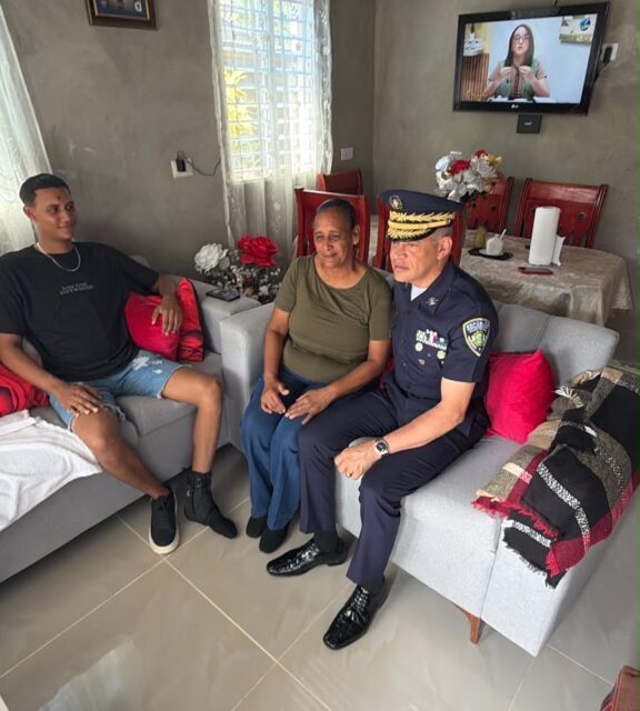 Director general de la PN respalda agentes policiales lesionados durante su servicio
