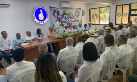 Frente Agropecuario del PRM reafirma respaldo a políticas del Gobierno en Santiago